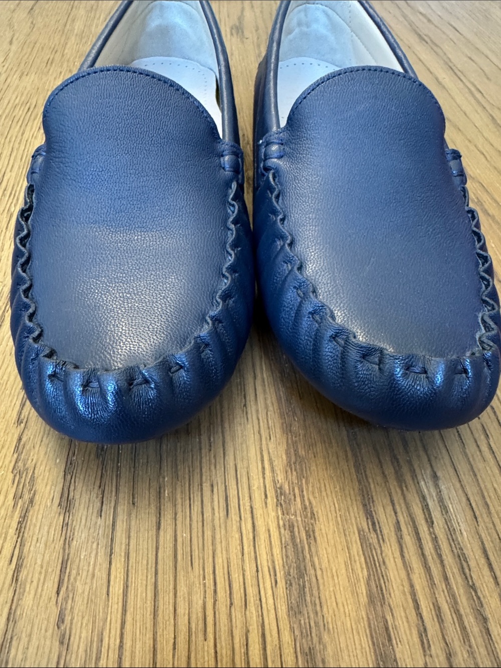 Cole Haan Evelyn Driver Navy Loafers Size 8.5B - Picture 7 of 7